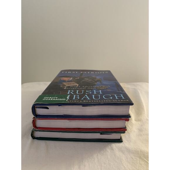 Rush Revere Books 1-3 Hardcover By Rush Limbaugh 1st Threshold Edition - GOOD - Picture 3 of 7